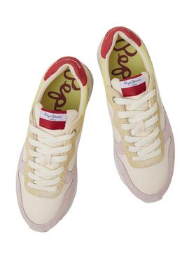 Baskets Pepe Jeans Rusper Sweet Multi Femme