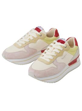 Baskets Pepe Jeans Rusper Sweet Multi Femme