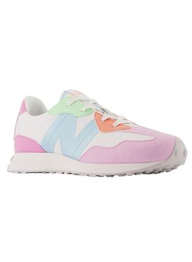 Baskets New Balance 327 Multicolor pour Fille
