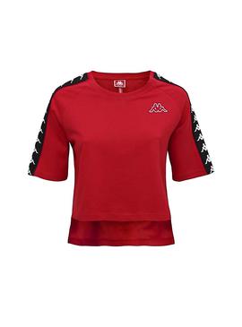 T-Shirt Bande Kappa Avant 222 Rouge