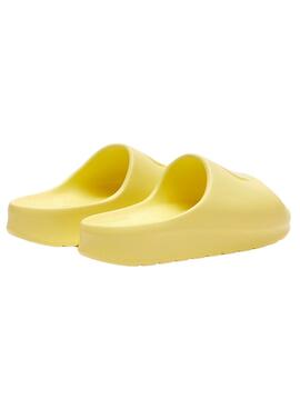 Flip flops Lacoste Serve Slide Jaune pour Femme