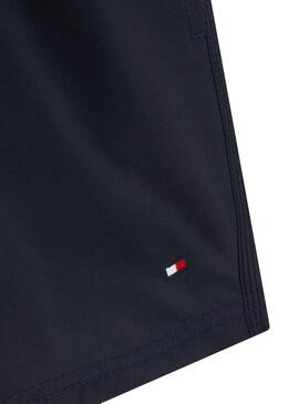 Slip de bain Tommy Hilfiger Signature Bleu Marine pour Garçon