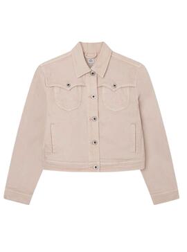 Veste Pepe Jeans Bina Rosa pour Fille