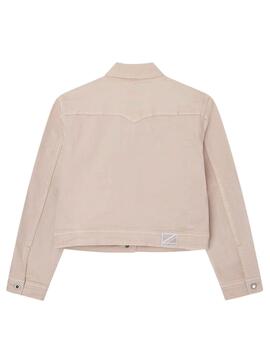 Veste Pepe Jeans Bina Rosa pour Fille