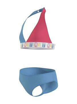 Bikini Tommy Hilfiger Triangle Bleu pour Fille