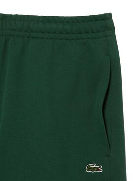 Bermudas Sweat Lacoste Vert pour Homme