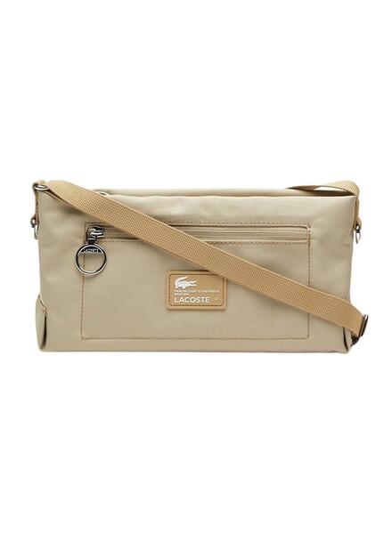 Sac à main Lacoste Crossover Beige pour Femme et Homme