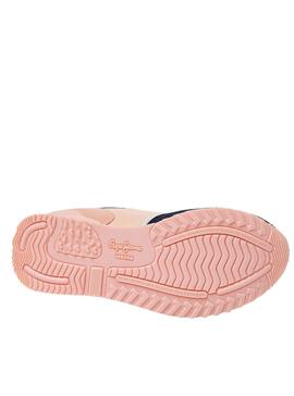 Baskets Pepe Jeans London Basic Bleu Marine Fille