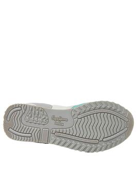 Baskets Pepe Jeans London Basic Turquoise Fille