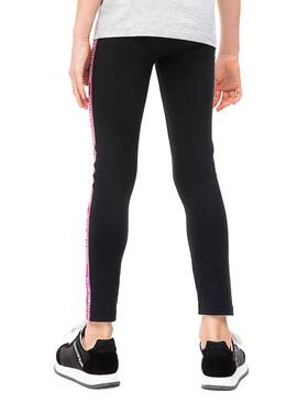 Leggings Calvin Klein Logo Tape Noir Fille