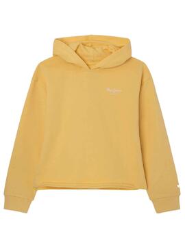 Sweat Pepe Jeans Elicia Jaune pour Fille