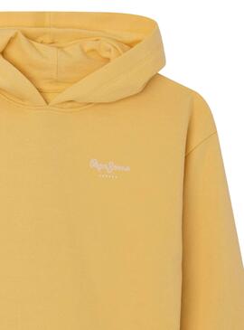 Sweat Pepe Jeans Elicia Jaune pour Fille