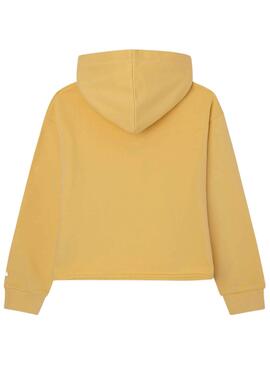 Sweat Pepe Jeans Elicia Jaune pour Fille