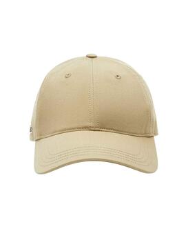 Casquette Lacoste Sarga Beige pour Homme et Femme