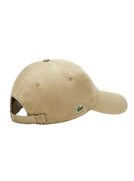 Casquette Lacoste Sarga Beige pour Homme et Femme