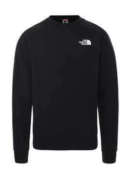 Sweat The North Face Rouge Box Noire pour Homme