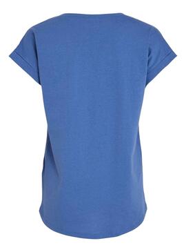 T-Shirt Vila Dreamers Bleu pour Femme