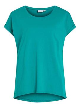 T-Shirt Vila Dreamers Turquesa pour Femme