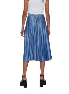Jupe Vila Nitban Bleu pour Femme