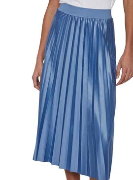 Jupe Vila Nitban Bleu pour Femme