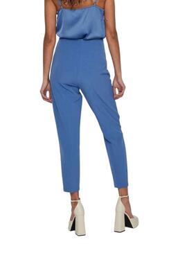 Pantalon Vila Gula Bleu pour Femme