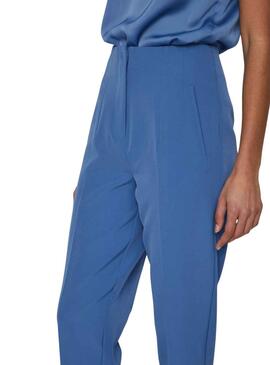 Pantalon Vila Gula Bleu pour Femme