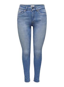 Pantalon Jeans Only Blush Bleu pour Femme