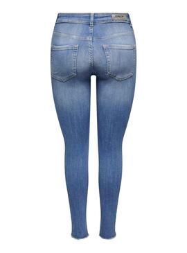 Pantalon Jeans Only Blush Bleu pour Femme