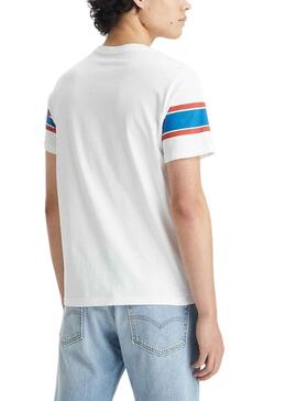 T-Shirt Levis 501 Blanc pour Homme