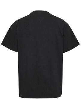 T-Shirt Tommy Jeans Graphic Noire pour Homme
