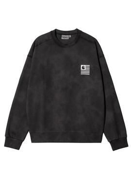 Sweat Carhartt Chromo Noire pour Homme