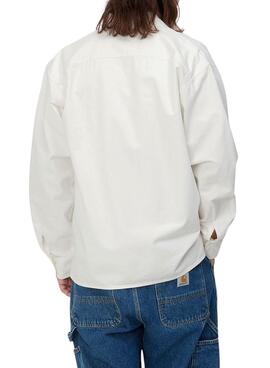 Surchemise Carhartt Reno Blanc pour Homme