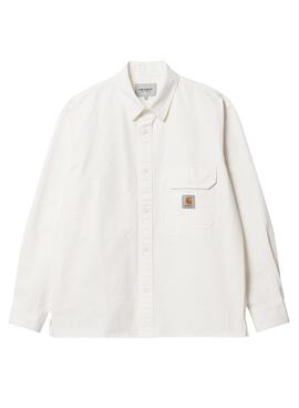 Surchemise Carhartt Reno Blanc pour Homme
