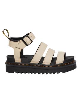 Sandales Dr Martens Blaire Beige pour Femme