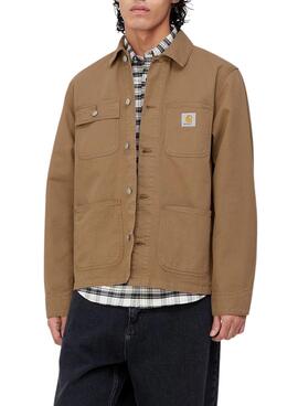 Veste Carhartt Michigan Brun pour Homme