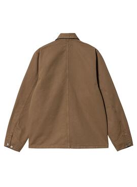 Veste Carhartt Michigan Brun pour Homme