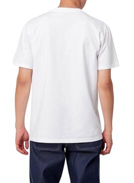 T-Shirt Carhartt Chase Blanc pour Homme