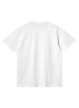 T-Shirt Carhartt Chase Blanc pour Homme