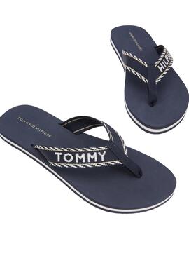 Flip flops Tommy Hilfiger Webbing Bleu Marine Homme