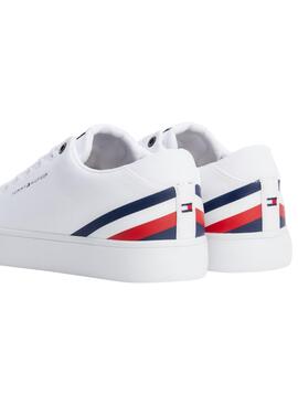 Baskets Tommy Hilfiger Vulc Core Blanc Homme