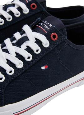 Baskets Tommy Jeans Core Corporate Bleu Homme