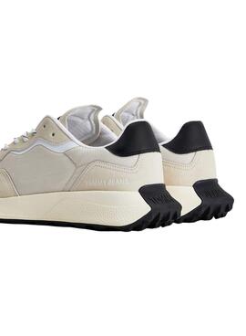Baskets Tommy Jeans Runner Runner Beige Homme