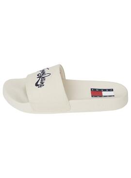 Flip flops Tommy Jeans Graphic Pool Beige Femme