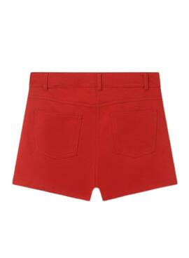 Short Mayoral Felpa 5B Rouge pour Fille