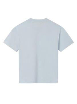 T-Shirt Mayoral Rediscover Bleu Claro pour Garçon