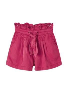 Pantalon Court Mayoral Rose Fluide pour Fille