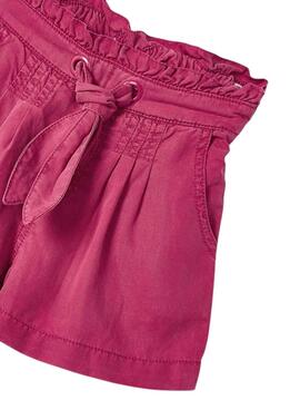 Pantalon Court Mayoral Rose Fluide pour Fille