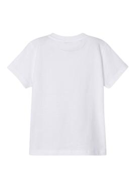 T-Shirt Mayoral Sauvage Blanc pour Garçon