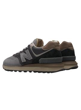 Baskets New Balance 574 Héritage Gris Homme