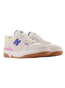 Baskets New Balance BB550 Multicolor pour Femme